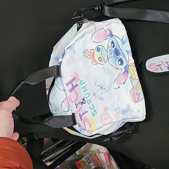 Stitch Anime Lunch Bag Reusable Lunch Tote Bag Waterproof Insulated Lunch Tote - Picture 5 of 5